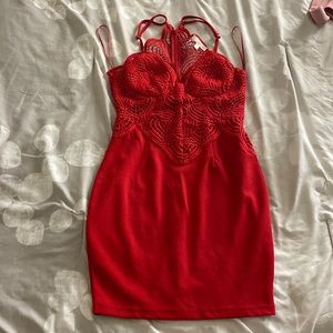 Luxxel Red dress in size small! Perfect condition
